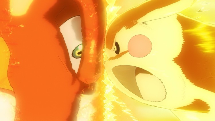Pikachu contro Charizard nello scontro finale