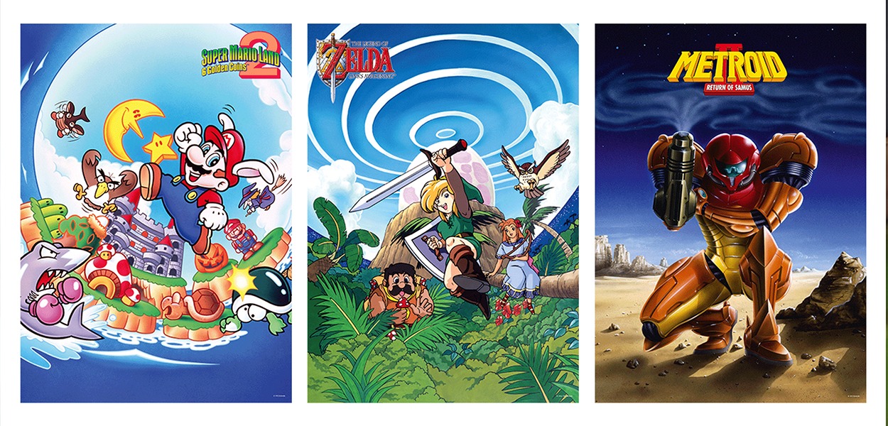 Il set di poster Game Boy è ora disponibile sul My Nintendo Store