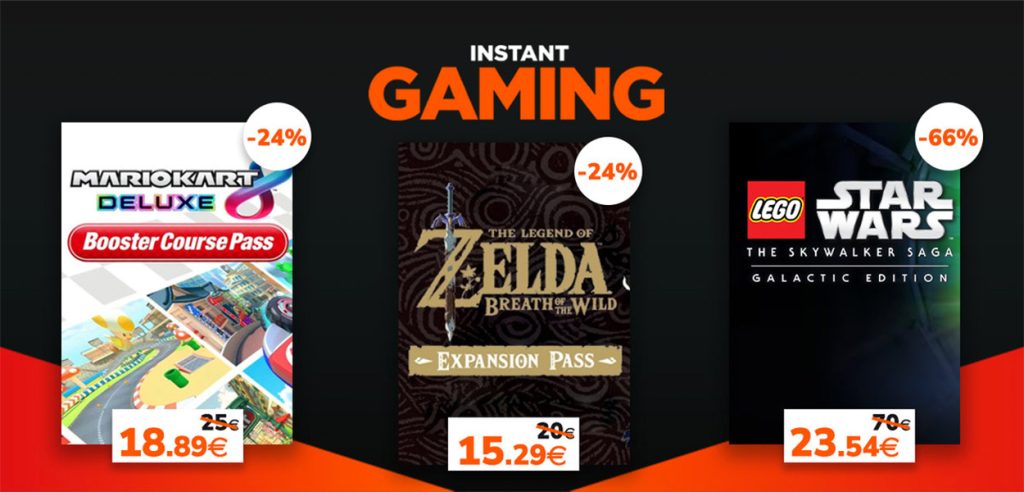 Copertina Offerte Instant Gaming Nintendo Aprile