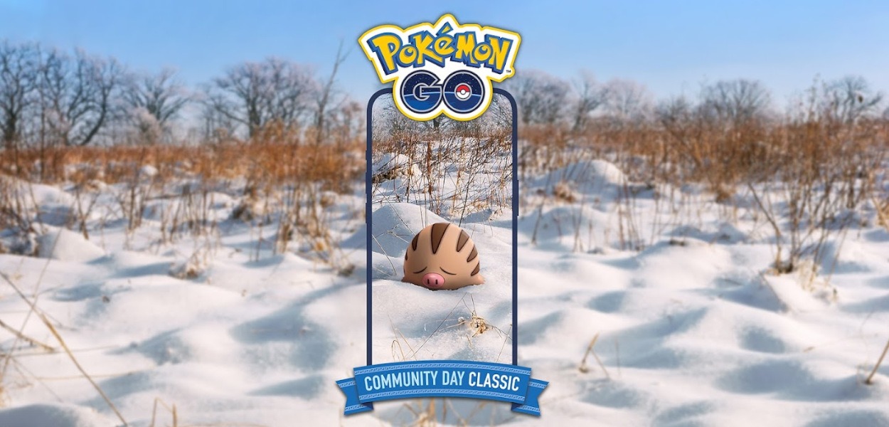 Pokémon GO: Swinub protagonista del Community Day classico di aprile