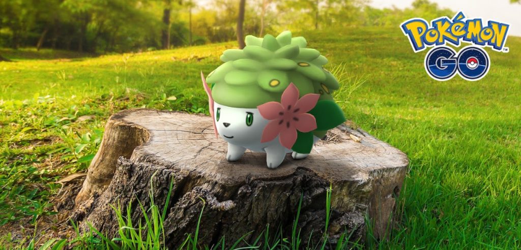 shaymin pokémon go