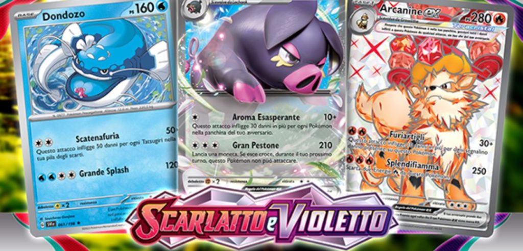 GCC Pokémon mazzi Scarlatto Violetto