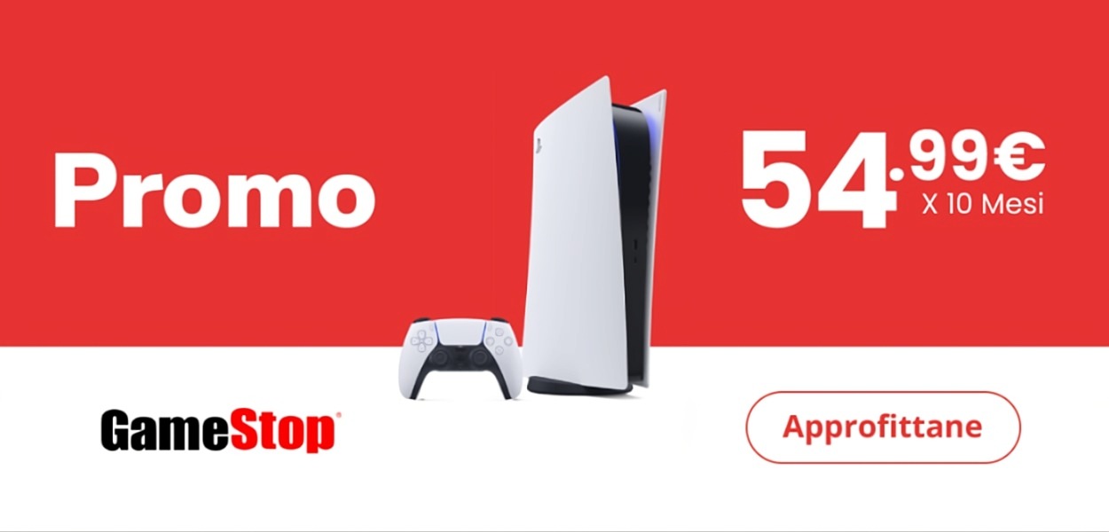 Acquista PlayStation 5 a rate per un periodo limitato da GameStop
