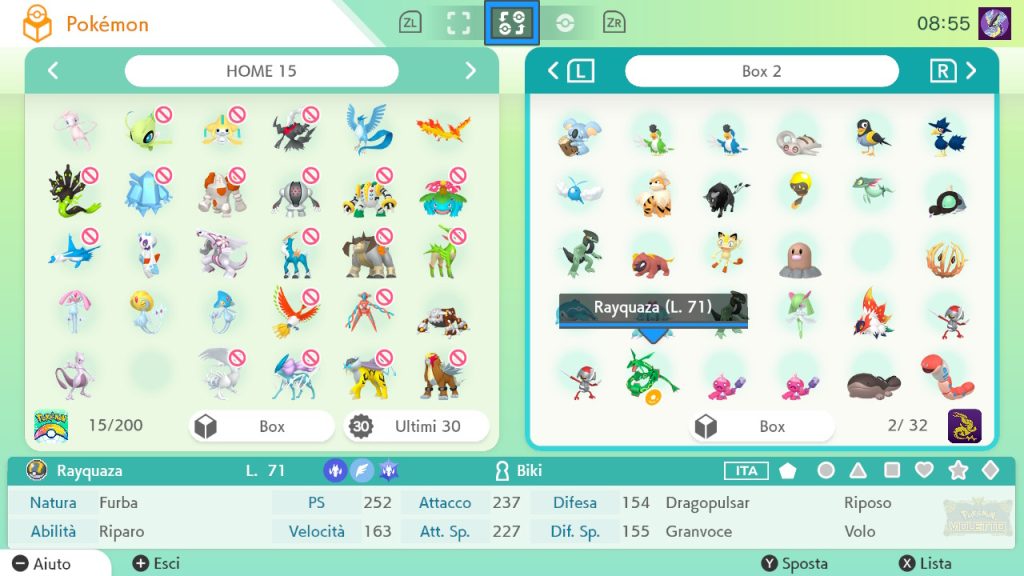 Pokémon HOME: ecco come usare la funzione cambia mosse