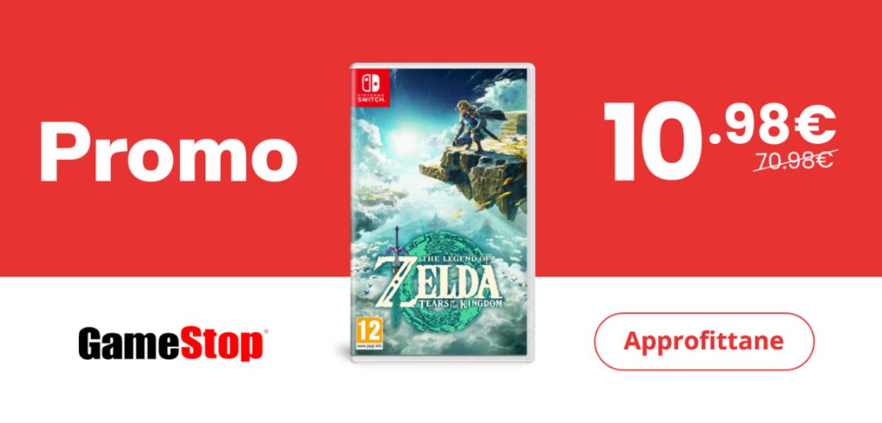 Acquista Zelda: Tears of the Kingdom a un prezzo stracciato portando il tuo usato da GameStop