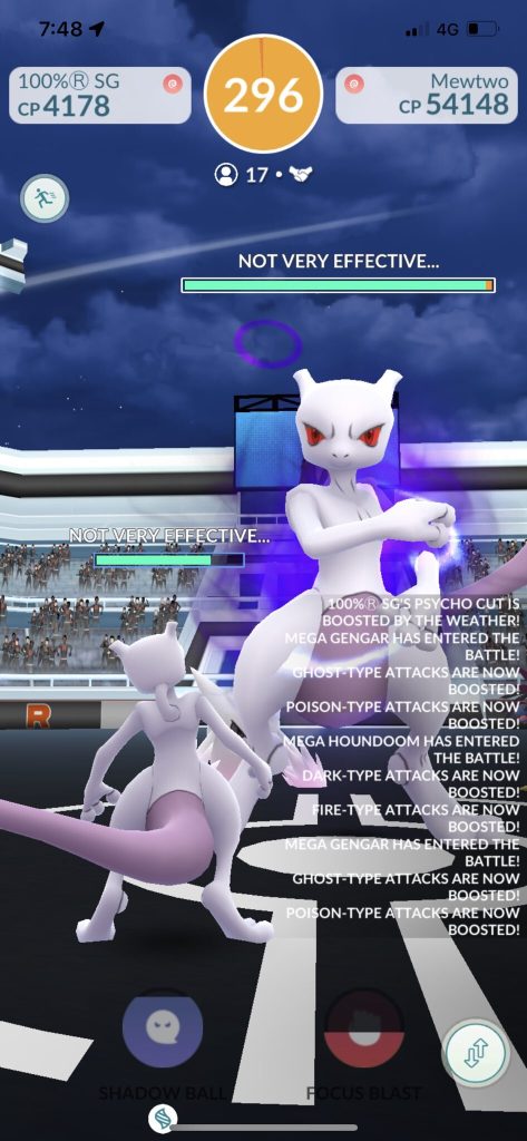 Il Raid contro Mewtwo in Pokémon GO