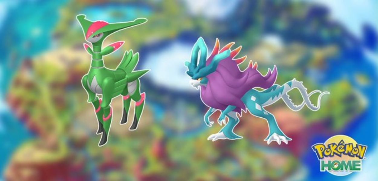 Pokémon HOME rivela le descrizioni del Pokédex di Acquecrespe e Fogliaferrea