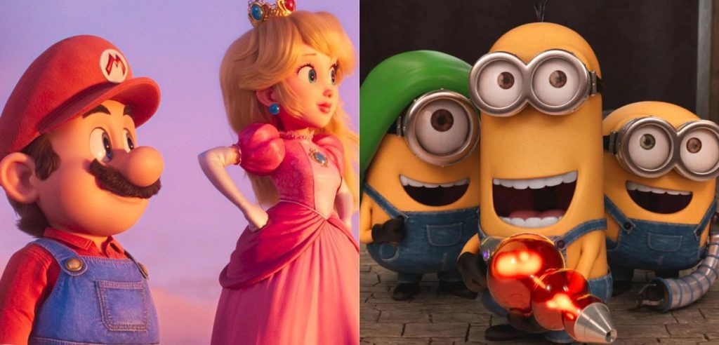 Super Mario film Minions