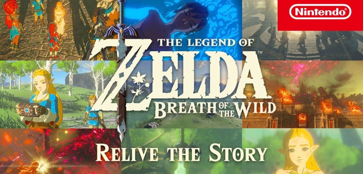 Nintendo riassume con un video la storia di Zelda: Breath of the Wild