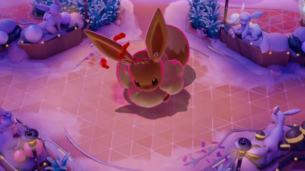 eevee gigamax pokémon unite