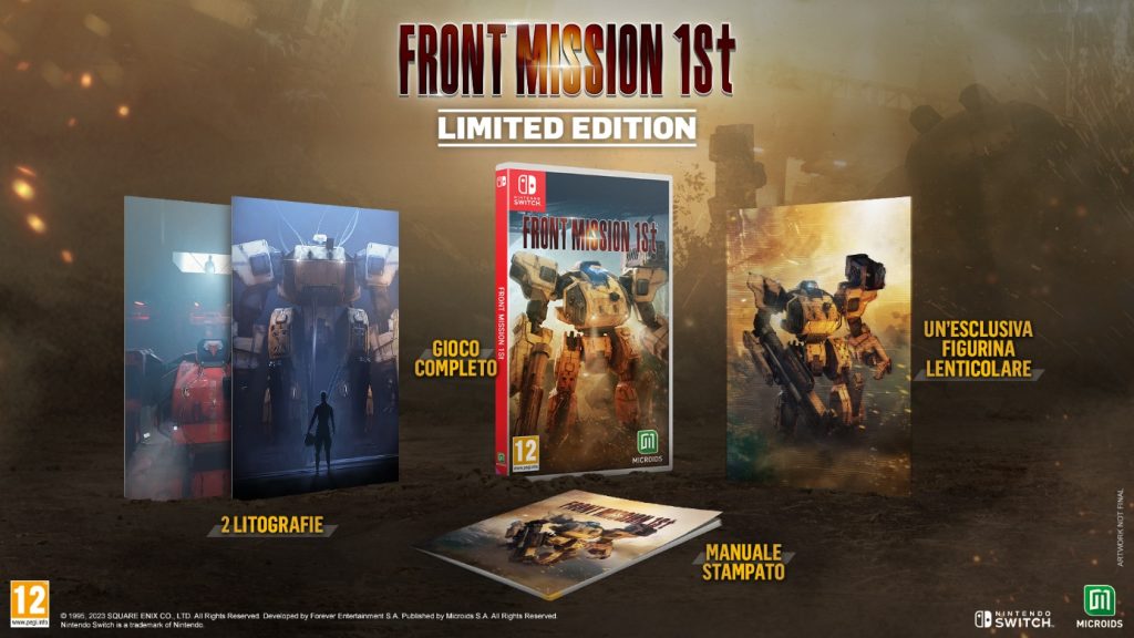 Limited Edition di Front Mission 1st Remake