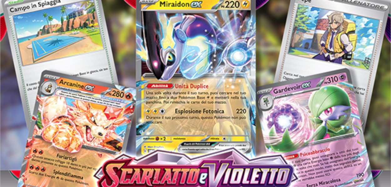 In arrivo la Scatola da collezione Leggende di Paldea del GCC Pokémon