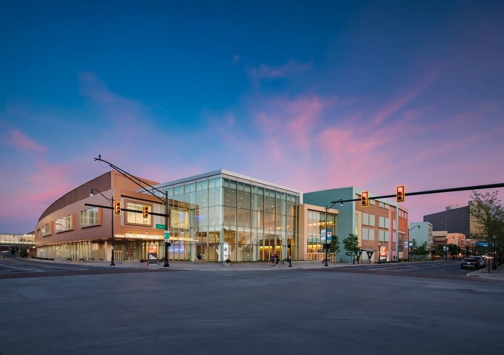 Il Greater Columbus Convention Center di Columbus, in Ohio, negli Stati Uniti