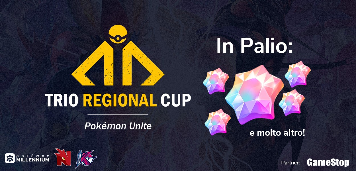 Arriva la Trio Regional Cup, torneo di fuoco su Pokémon UNITE!