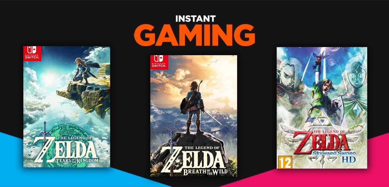 The Legend of Zelda: Tears of the Kingdom e altri giochi della saga in offerta su Instant Gaming