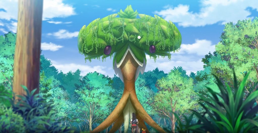 Albero centrale episodio 11 Orizzonti Pokémon
