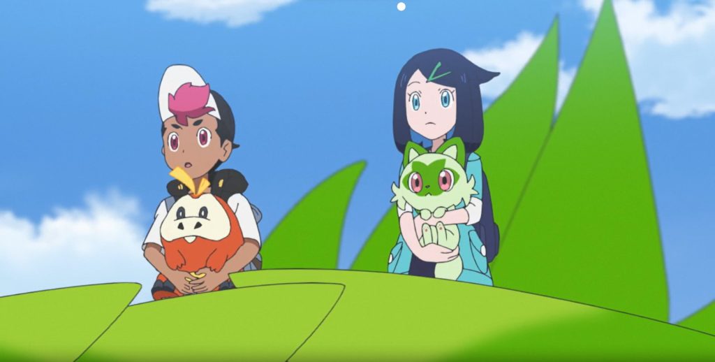 Arboliv gigante Orizzonti Pokémon 11 episodio