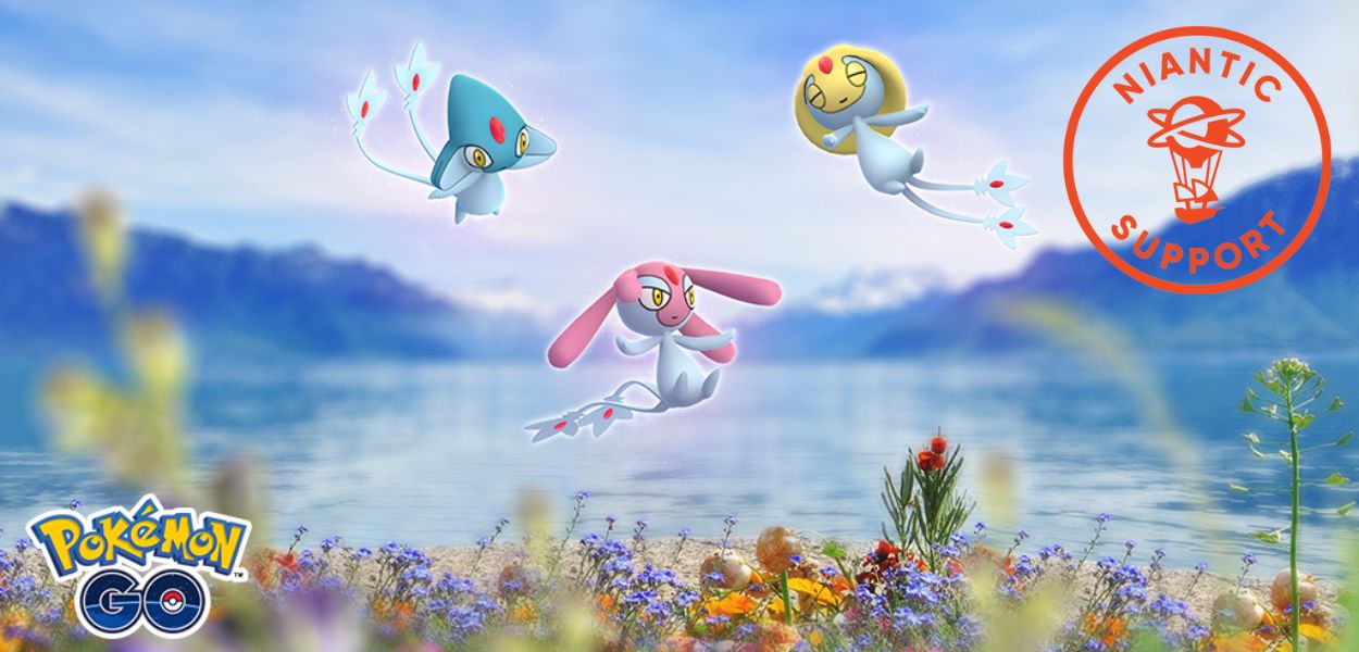 Pokémon GO: risolto un errore nelle probabilità di cattura di Uxie, Mesprit e Azelf