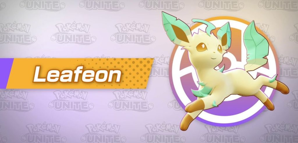 leafeon pokémon unite