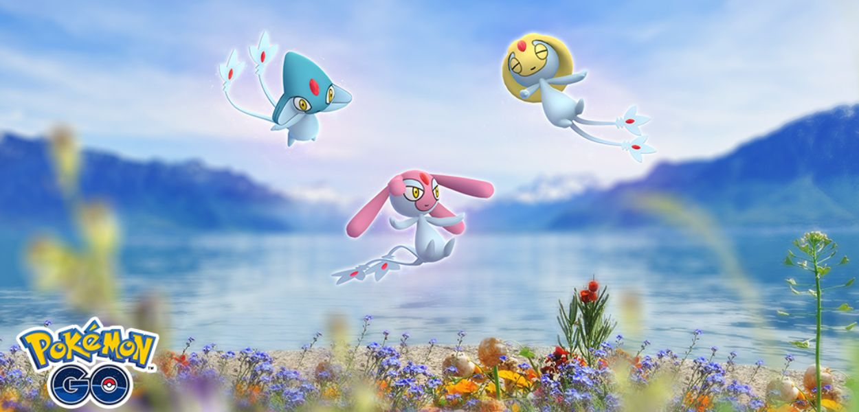 Uxie, Mesprit e Azelf sono i protagonisti di un evento speciale di Pokémon GO