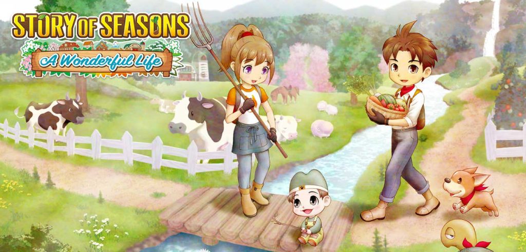 copertina story of seasons a wonderful life