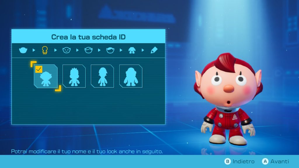 Pikmin 4 personalizzazione del personaggio