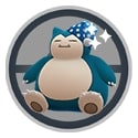 Snorlax con papalina da notte Pokémon GO