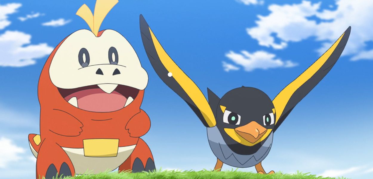Fuecoco Wattrel Orizzonti Pokémon 14° episodio
