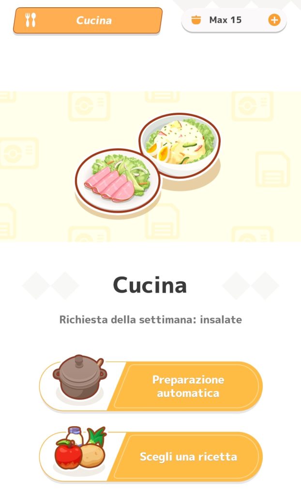 ingredienti Pokémon Sleep ricette