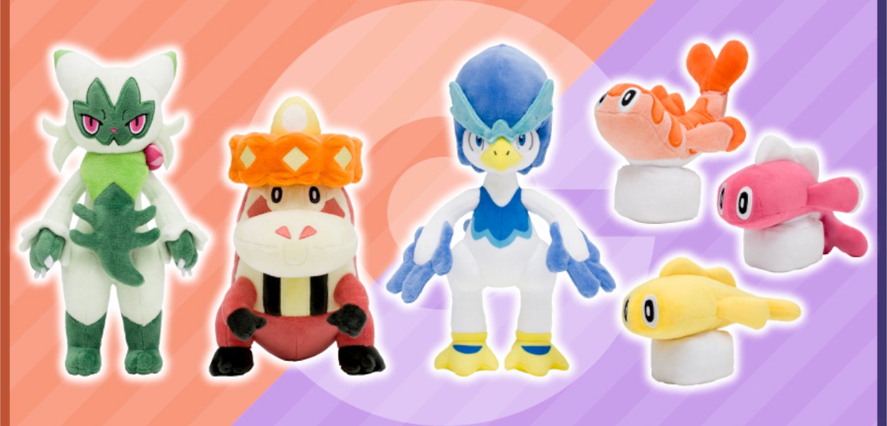 peluche paldea Pokémon Center