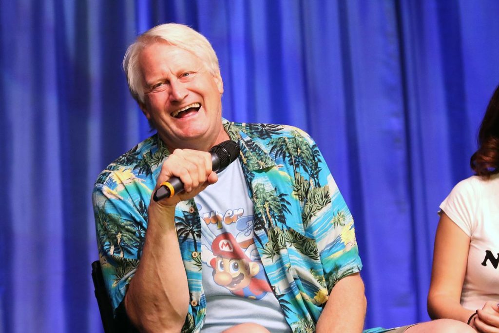 Charles Martinet ad una conferenza