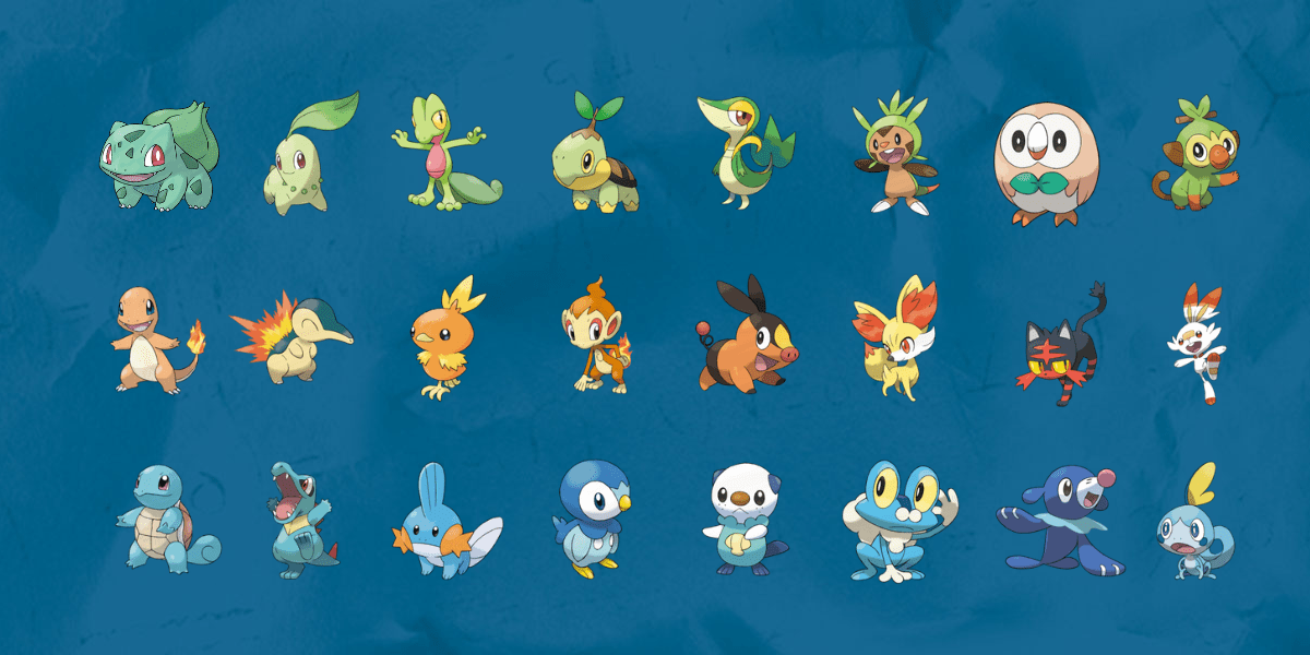 I Pokémon iniziali presenti nel DLC di Pokémon Scarlatto e Violetto