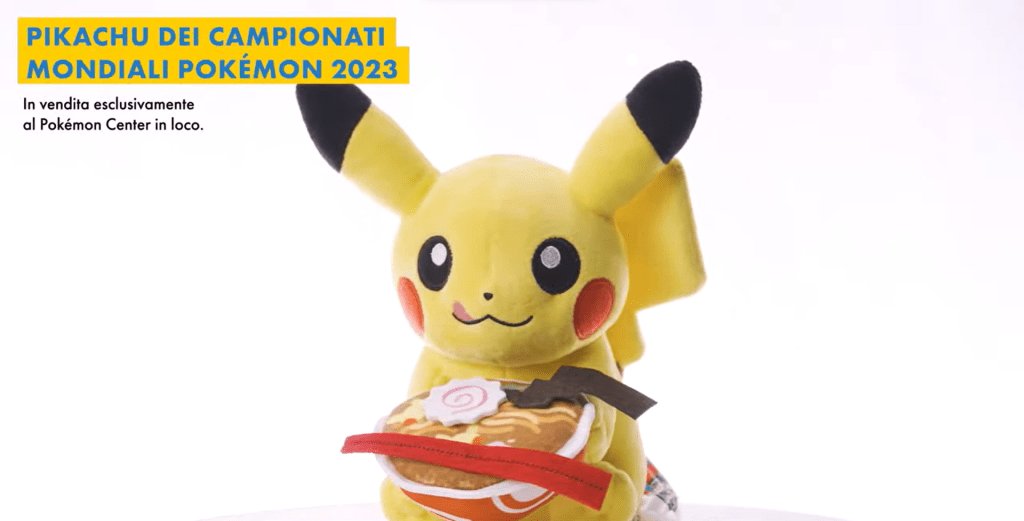 Peluche Pikachu ramen