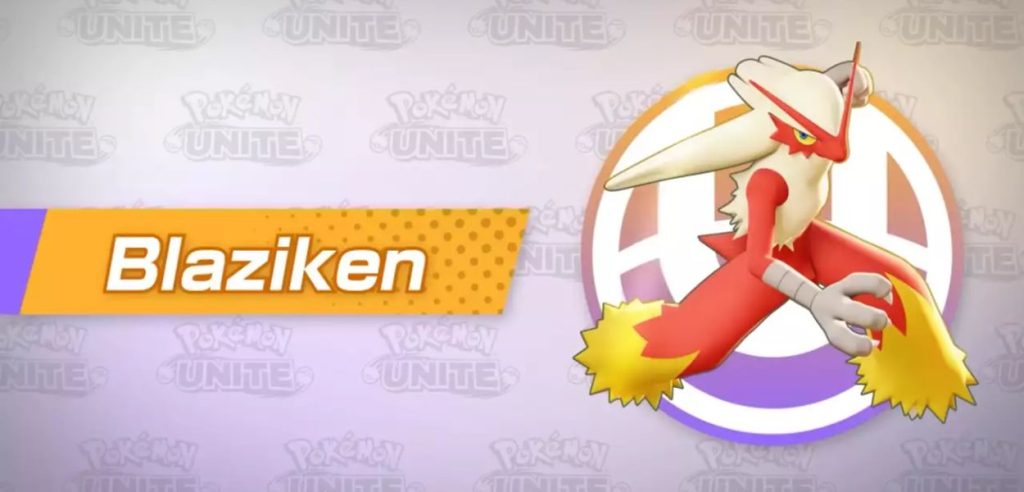 Blaziken Pokémon Unite
