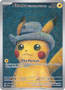 Carta promozionale Pikachu Van Gogh