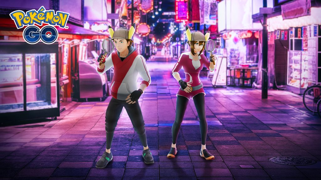 Pokémon GO Detective Pikachu posa avatar