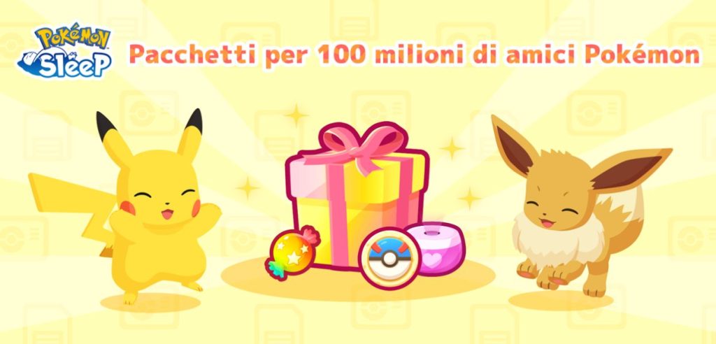 Pokémon Sleep 100 milioni