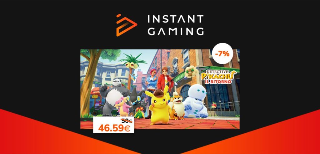 Instant gaming detective Pikachu