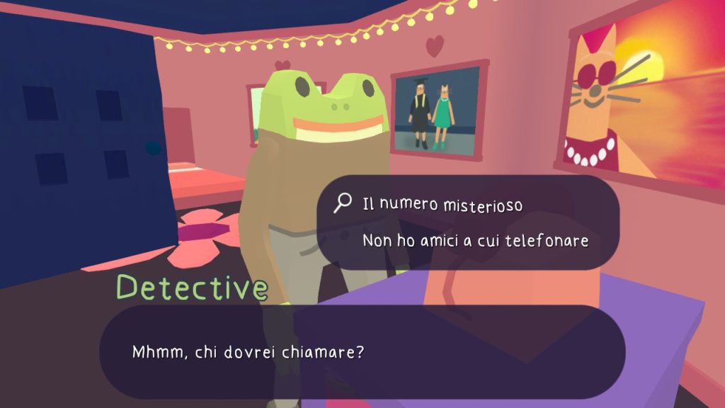 Frog Detective telefono