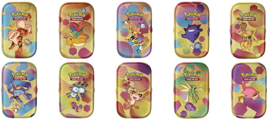Miniscatole da collezione Pokémon 151