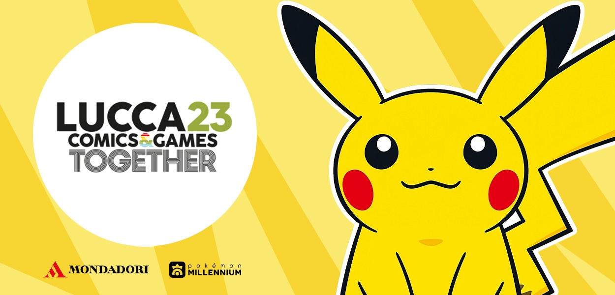 Pokémon Millennium sarà a Lucca Comics and Games 2023 con attività per i fan Pokémon!