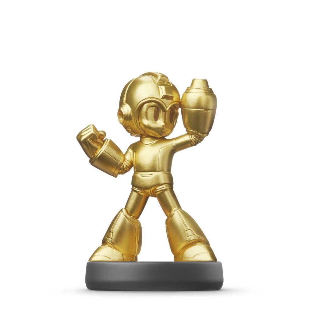 Mega Man oro Amiibo