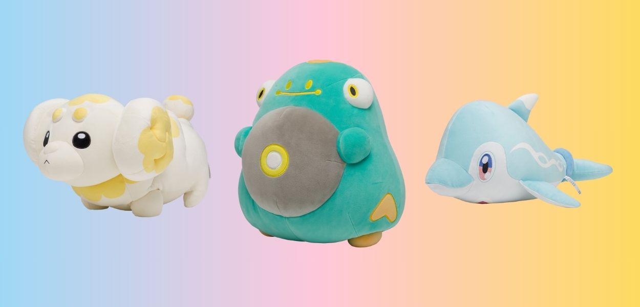 peluche Pokémon Fidough Bellibolt Palafin