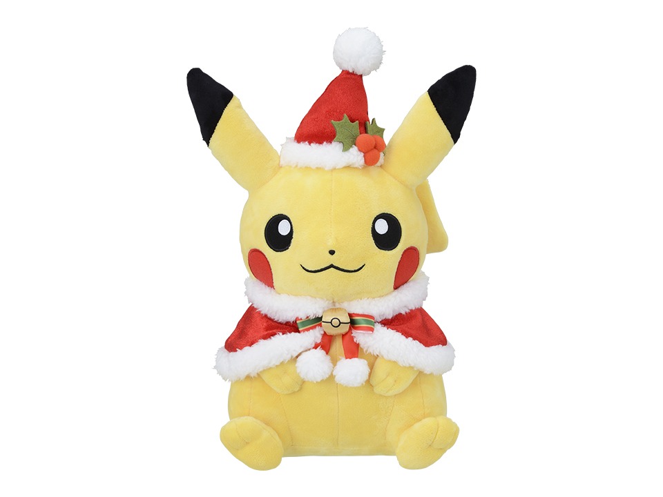peluche natalizi pikachu pokémon center