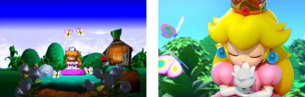 Super Mario RPG 1996 vs 2023