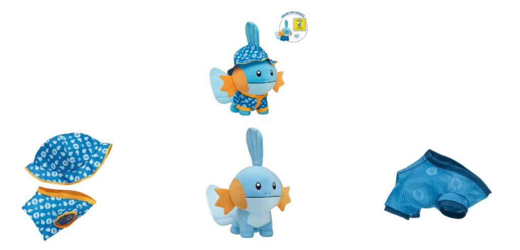 Build-A-Bear Mudkip set