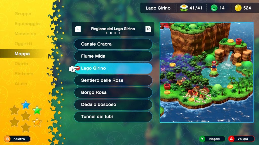 Mappa Mario RPG