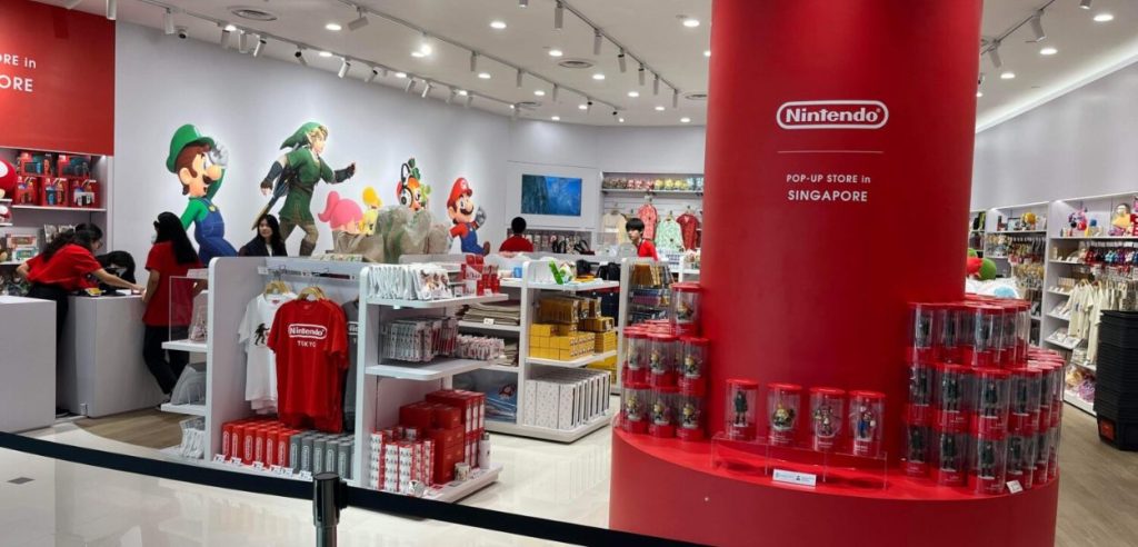 Nintendo Pop-up Store Singapore