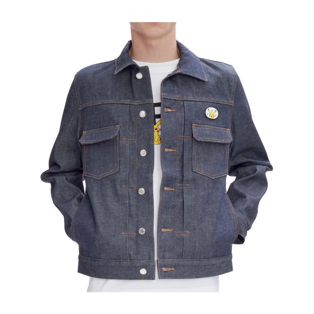 giacca in denim apc