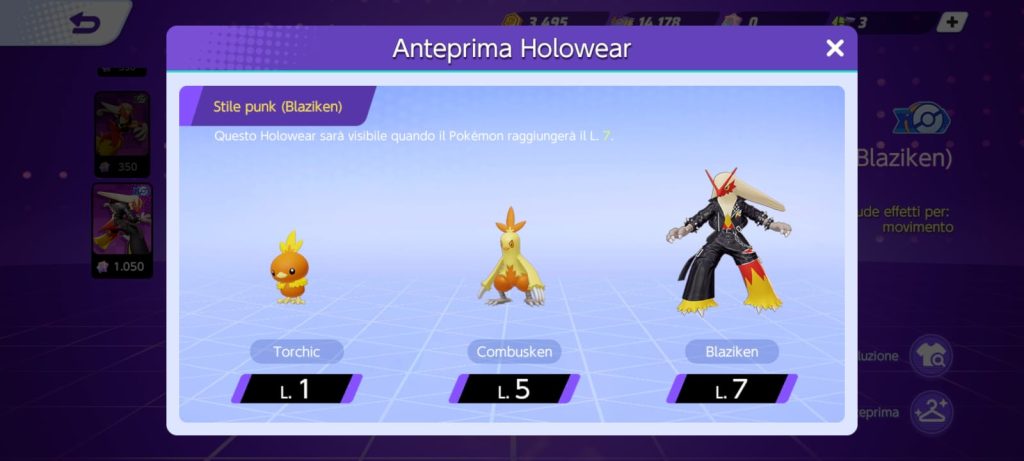 blaziken holowear